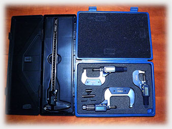 Digital caliper and micrometers