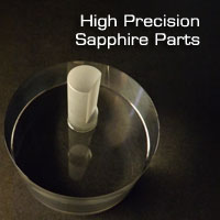 High precision sapphire parts