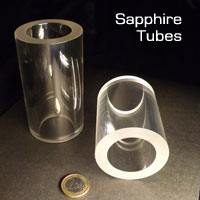Sapphire tubes